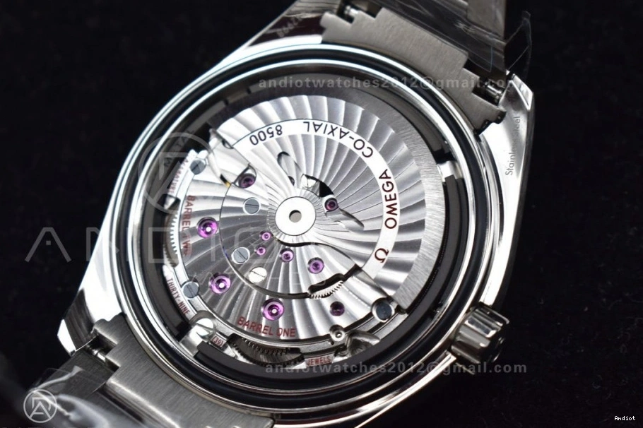 Bracelet Terra Edition Dial Aqua 1:1 Best SS VSF A8500 SS 150M On Black 1225